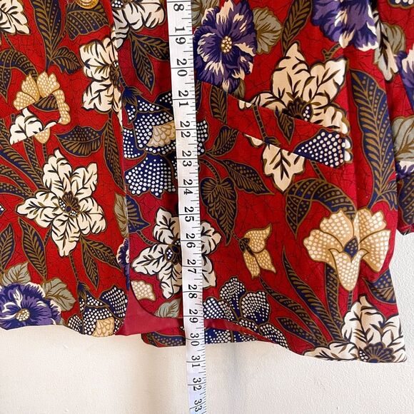 Vintage Pendleton Miss Sophisticates Floral Print Blazer Size 16 - Picture 6 of 8